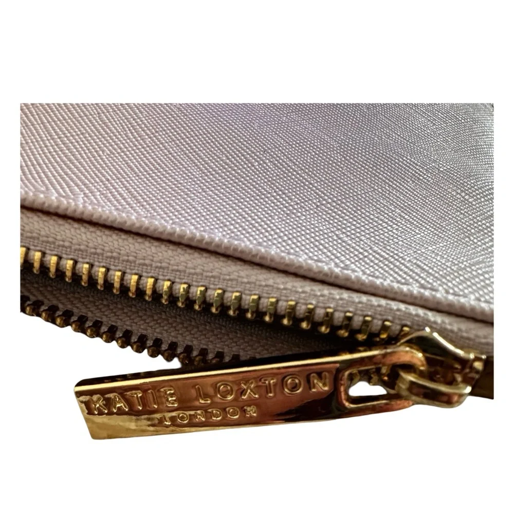 KATIE LOXTON LONDON Maid of Honor Make Up Case Pouch Clutch 9.5”x 6”